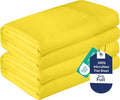 Royale Linens 2 Pack Bulk Flat Sheet Set by ROYALELINENS