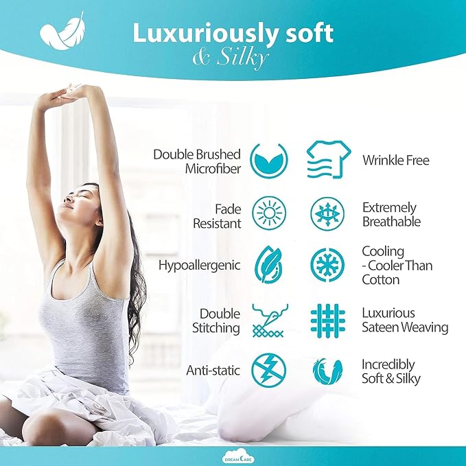 DREAMCARE Twin Fitted Sheet - Image 5