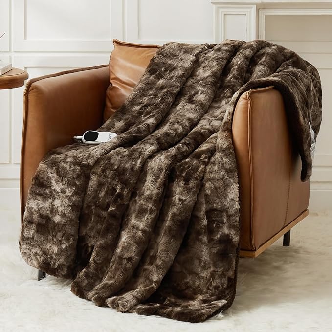 Homemate Electric Heated Blanket Full Size by Homemate