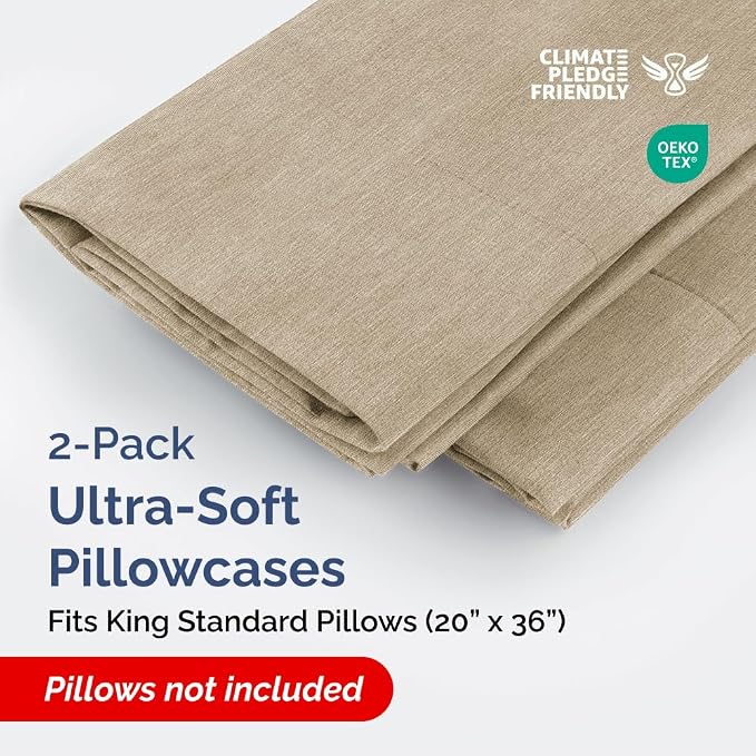 King Standard Pillow Cases Set of 2 - Image 2