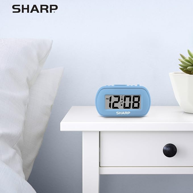 Sharp Digital Alarm Clock – Tactile Case - Image 8