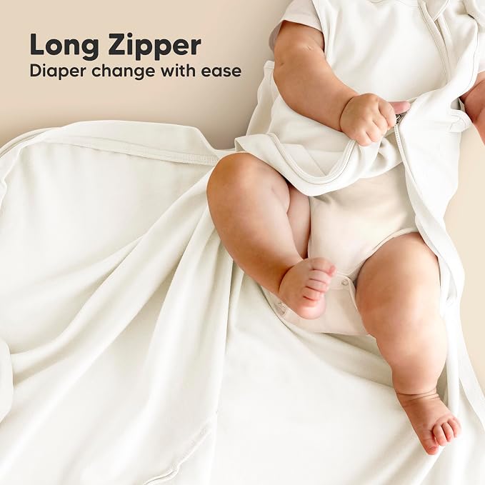 2-Pack Organic Baby Sleep Sacks, 100% Cotton - Image 5