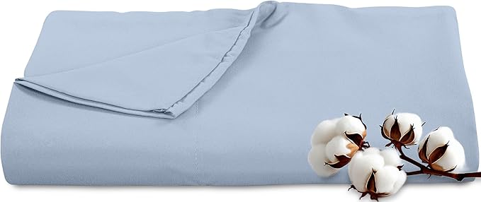 Royale Linens 300 Thread Count 100% Long Staple Combed Cotton Flat Sheet by ROYALELINENS
