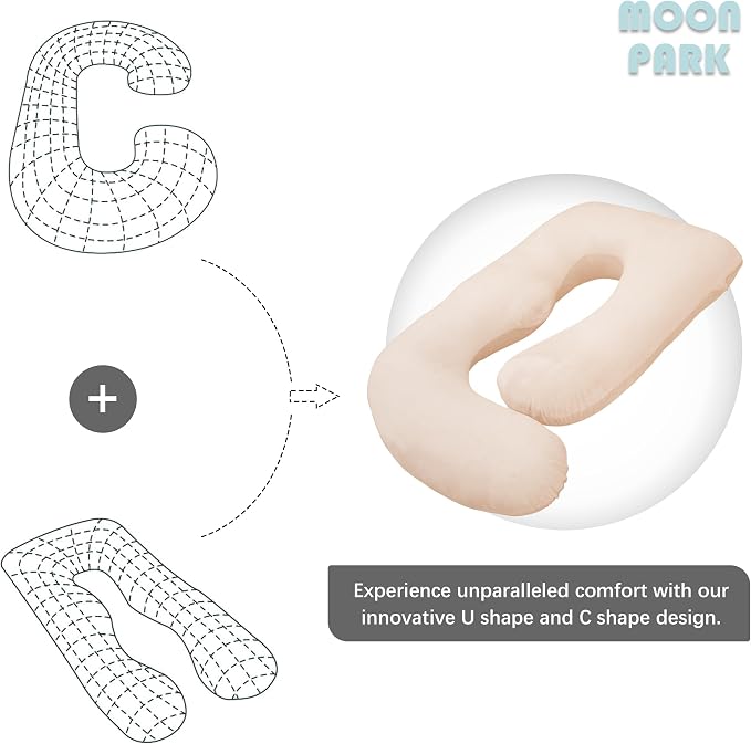 MOON PARK Pregnancy Pillows for Sleeping - Image 5