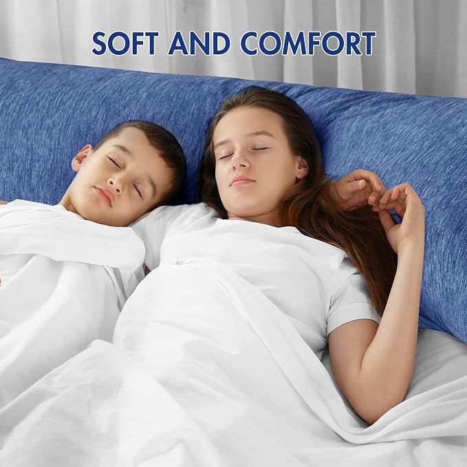MIULEE Body Pillow for Adults Long Body Pillow for Side Sleeper Memory Foam - Image 7