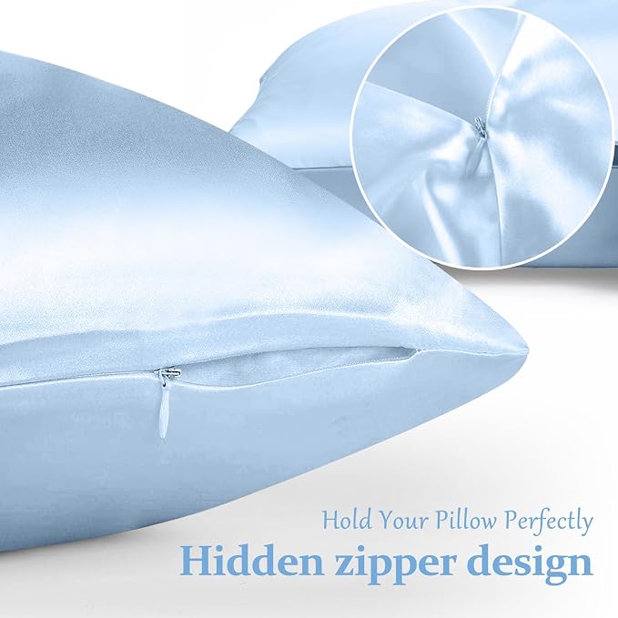 2 Pack 100% Pure Silk Pillowcase - Image 5
