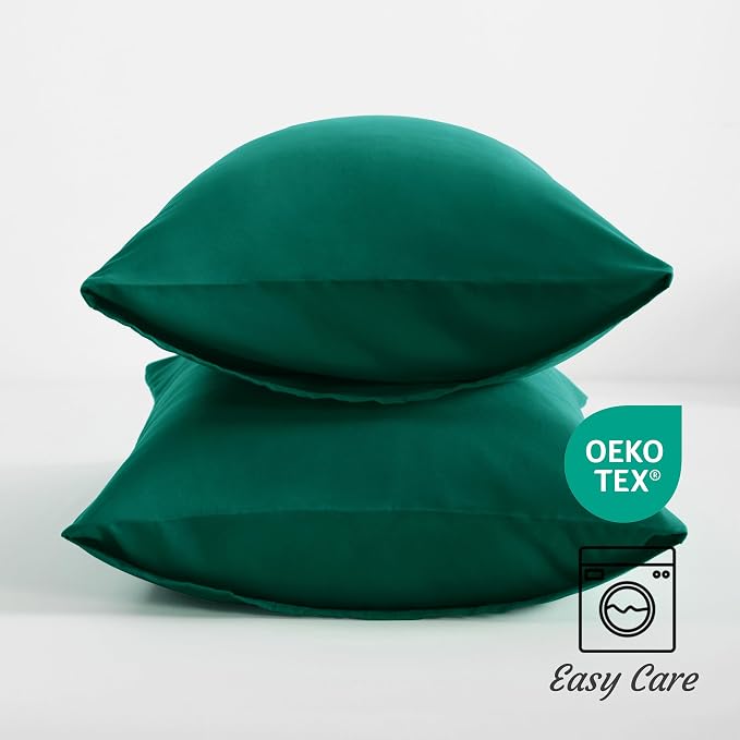 NTBAY Standard Pillow Cases Set of 2, 2 Pack Brushed Microfiber 20x26 Pillow - Image 4