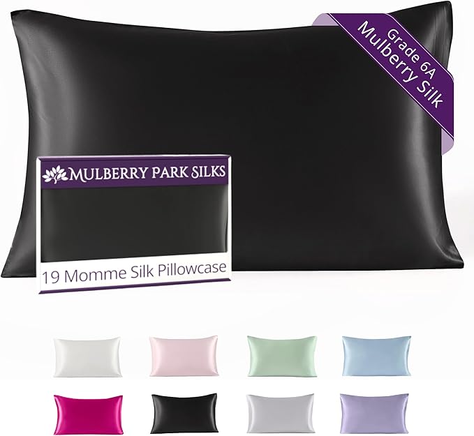 Mulberry Park 100% Silk Pillowcase by MulberryParkSilks