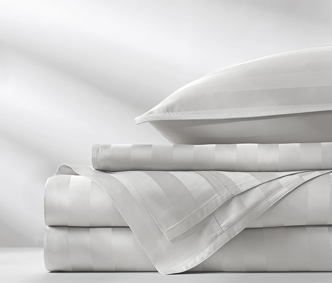 Pure Bamboo Full Sheets, Genuine 100% Organic Viscose Derived from Bamboo Bed - Image 4
