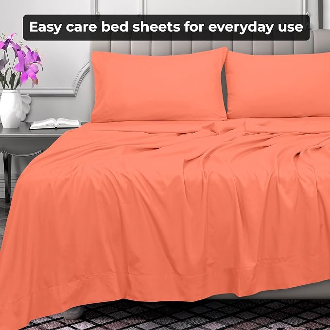 Royale Linens Queen Flat Sheet - Image 6