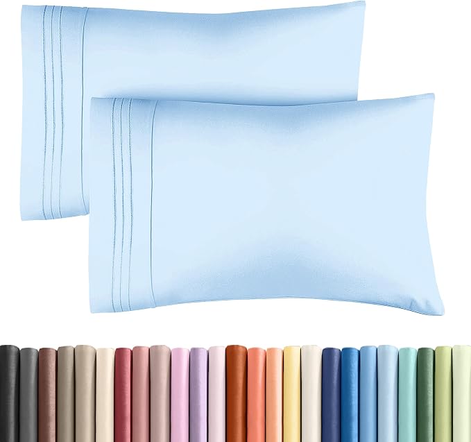 Standard Pillow Cases Set of 2 by CGKUnlimited