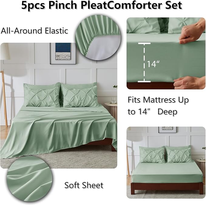 CozyLux Twin Comforter Set - Image 6