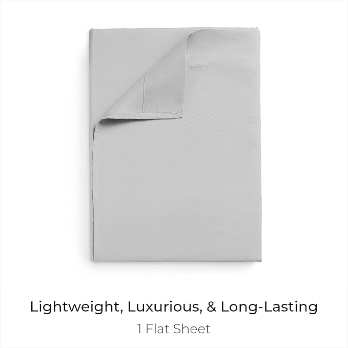 Mellanni Twin Size Flat Sheet - Image 2