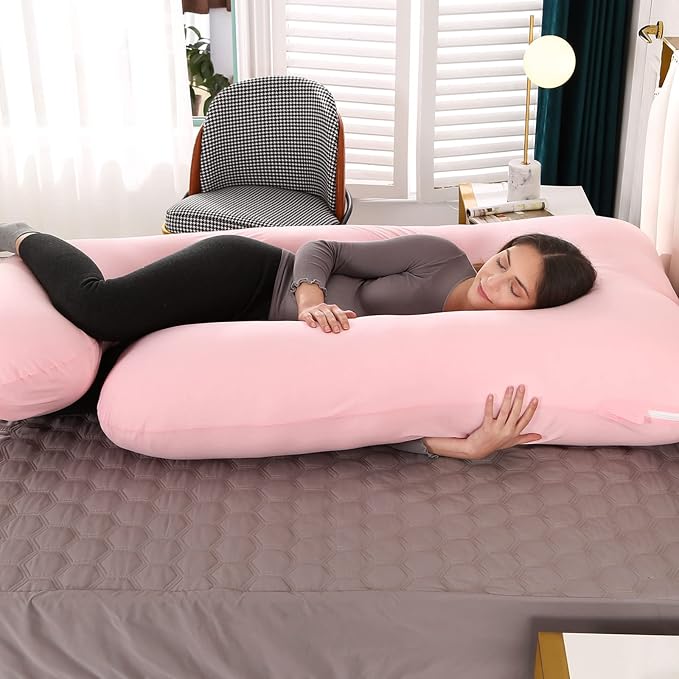 Victostar Pregnancy Pillow, 57 inches U Shaped Maternity Pillow - Image 7