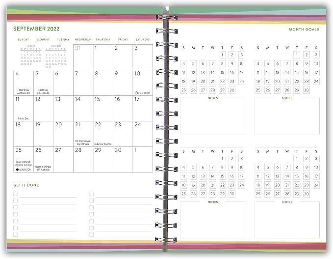Goal Getter 2023 Weekly and Monthly Planner, 16-Month Lifestyle Planner: - Image 2