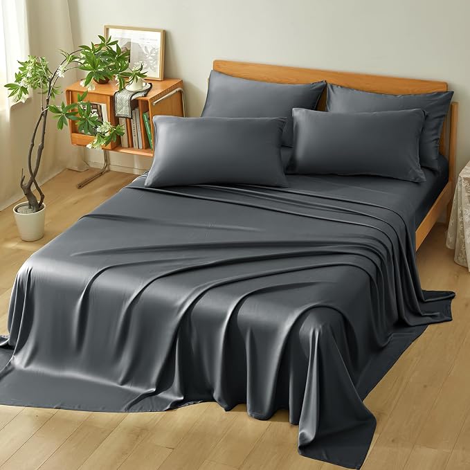 Homiest Cooling Pillow Cases Queen Size Set of 2, 100% Rayon Derived from - Image 6