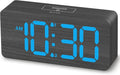 uscce Wooden Digital Alarm Clocks by USCCE