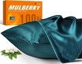 100% Mulberry Silk Pillowcase for Hair and Skin, 22 Momme Pure Natural Silk by JJIMOO