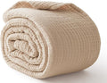 100% Cotton Muslin Blanket 40" x 40", Breathable and Lightweight Cotton Throw by Kozyhvn