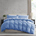 Nestl Calm Blue Duvet Cover Queen Size by Nestl