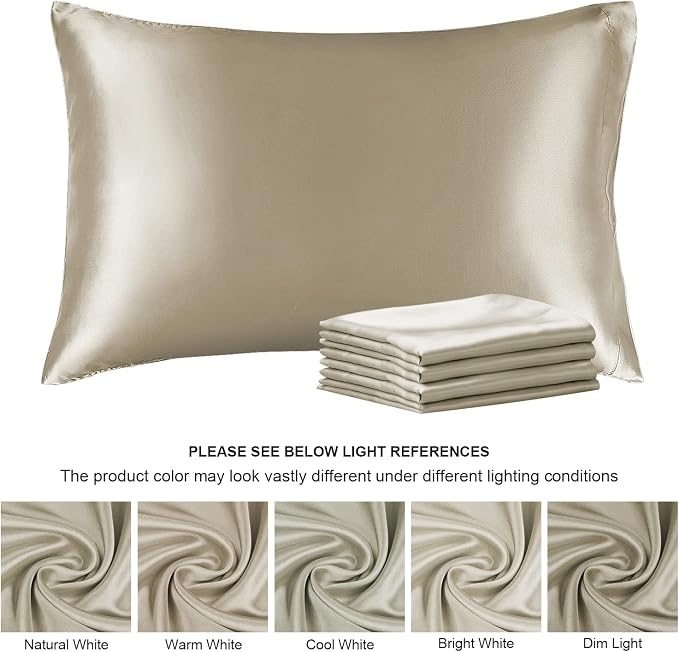 BEDELITE Satin Pillowcase for Hair and Skin, Super Soft Similar to Silk Pillow - Image 7