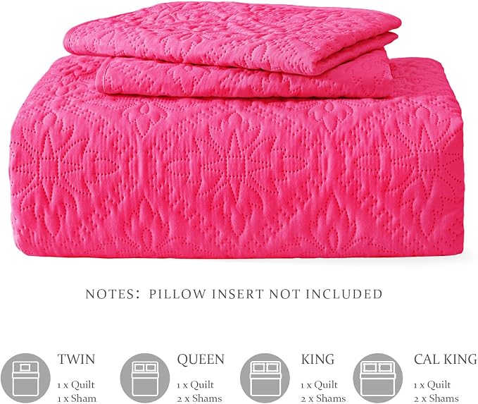 Exclusivo Mezcla Queen Quilt Bedding Set, Lightweight Soft Bedspreads Coverlets - Image 6