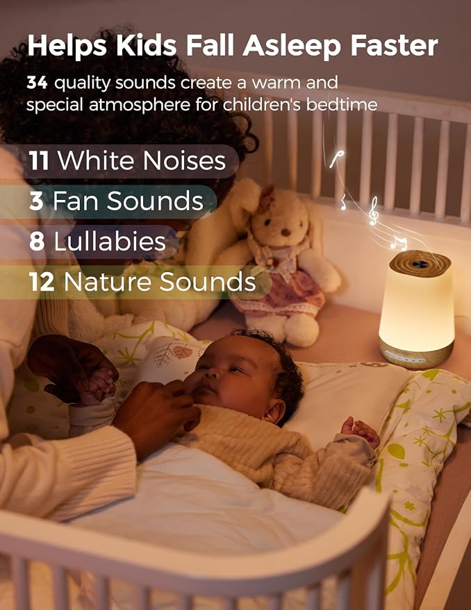 Baby Sound Machine, Momcozy White Noise Machine - Image 6