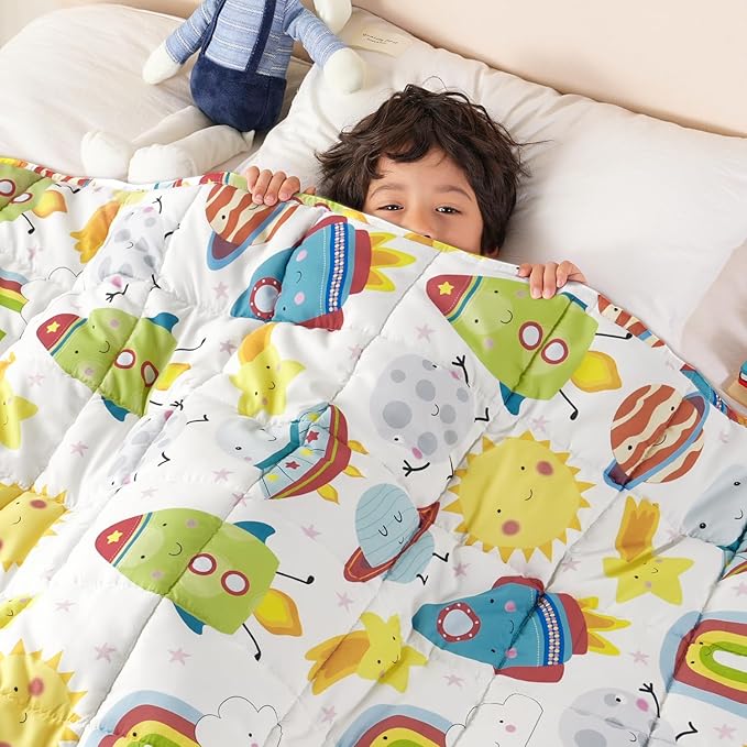 Sivio Weighted Blanket 3lbs, Washable Breathable Throw Blanket by Sivio