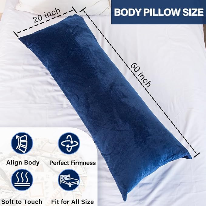 1 MIDDLE ONE Body Pillow, Memory Foam Body Pillows - Image 2