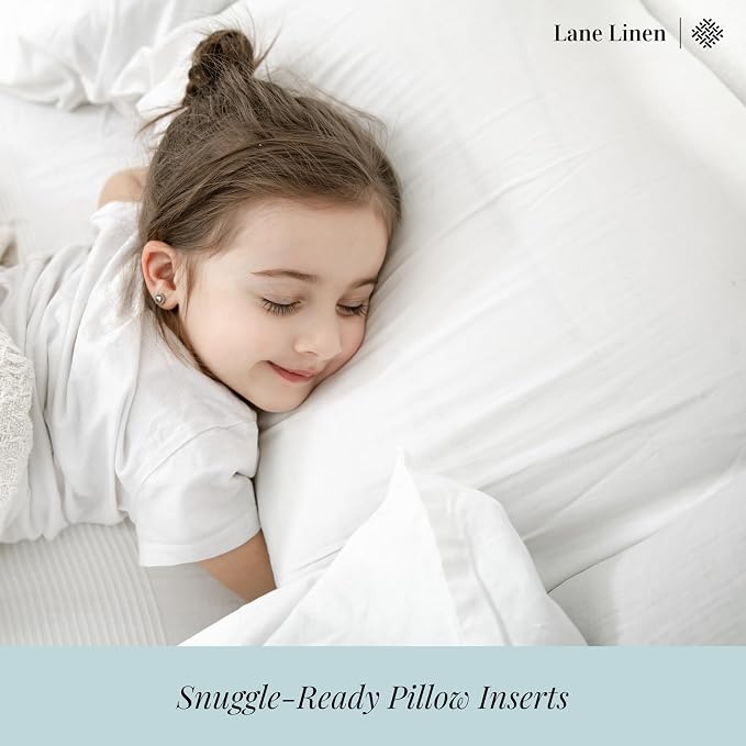 Lane Linen King Size Pillows Set of 2 - Image 8
