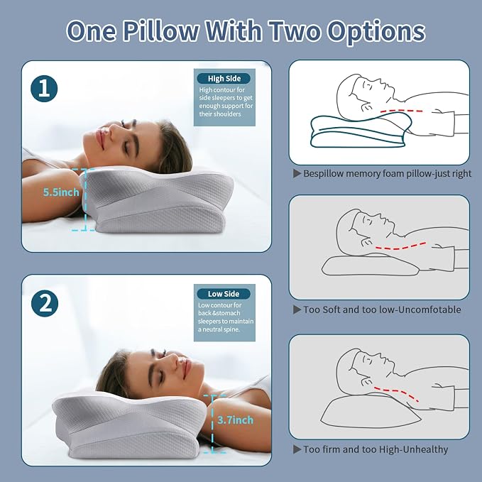 Cervical Neck Pillow for Sleeping - Image 5