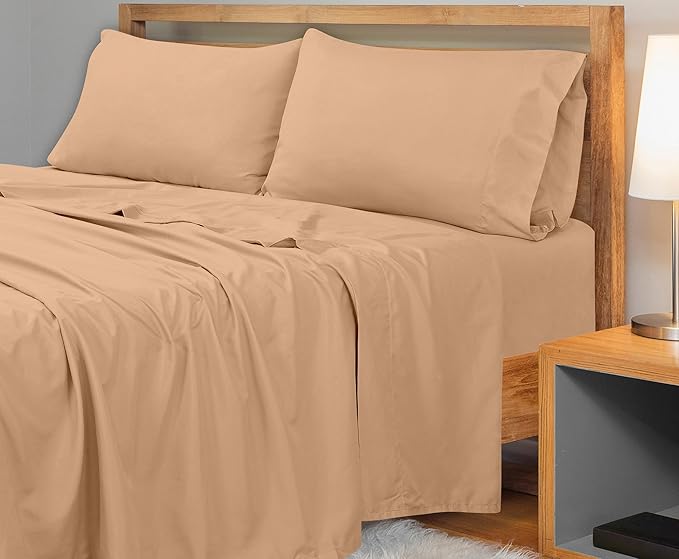 Royale Linens 300 Thread Count 100% Long Staple Combed Cotton Flat Sheet - Image 6
