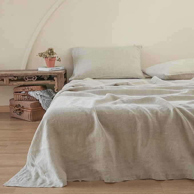 Simple&Opulence French Linen Flat Sheet - Image 8