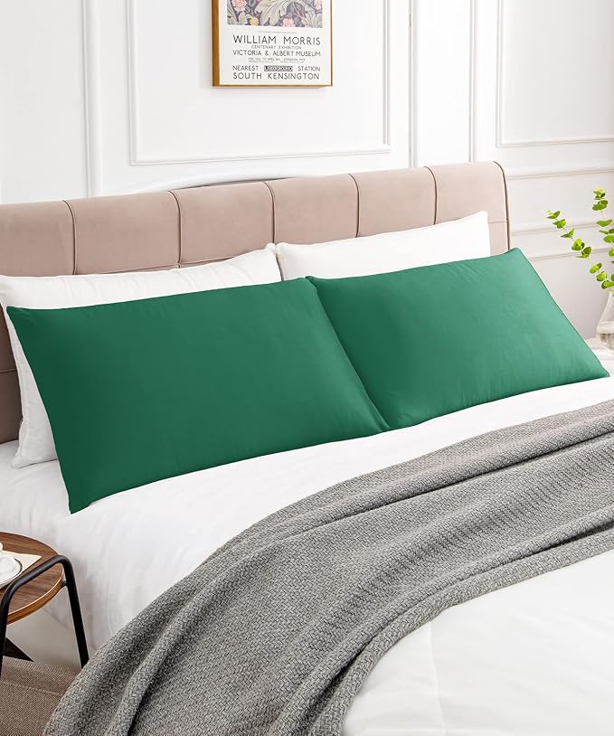 Warmstar Cotton Pillow Cases King Size Set of 2, 600 Thread Count Pillowcases - Image 2