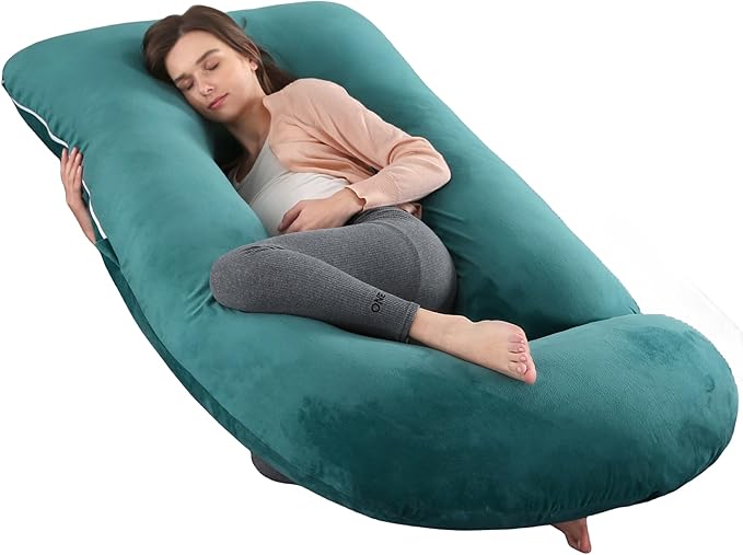 ALLOPERA Pregnancy Pillow, Full Body Maternity Pillow 57 inch, by Unknown
