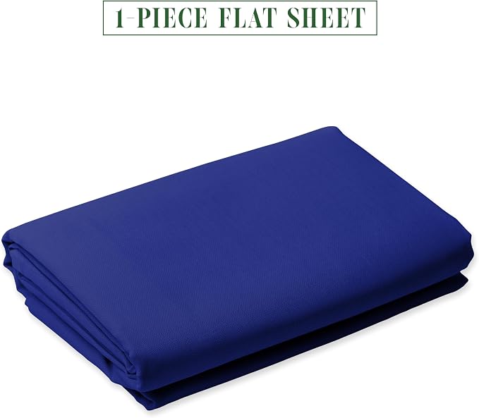 Luxury Flat Sheet on Amazon Elegant Comfort Wrinkle-Free 1500 Premier Hotel - Image 2