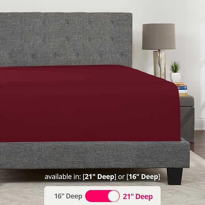 Twin Deep Pocket Fitted Sheet - Image 3