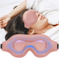 Weighted Eye Mask for Sleeping, 3D Contoured Sleep Mask Blackout by AlbatrossHealthNewEngland