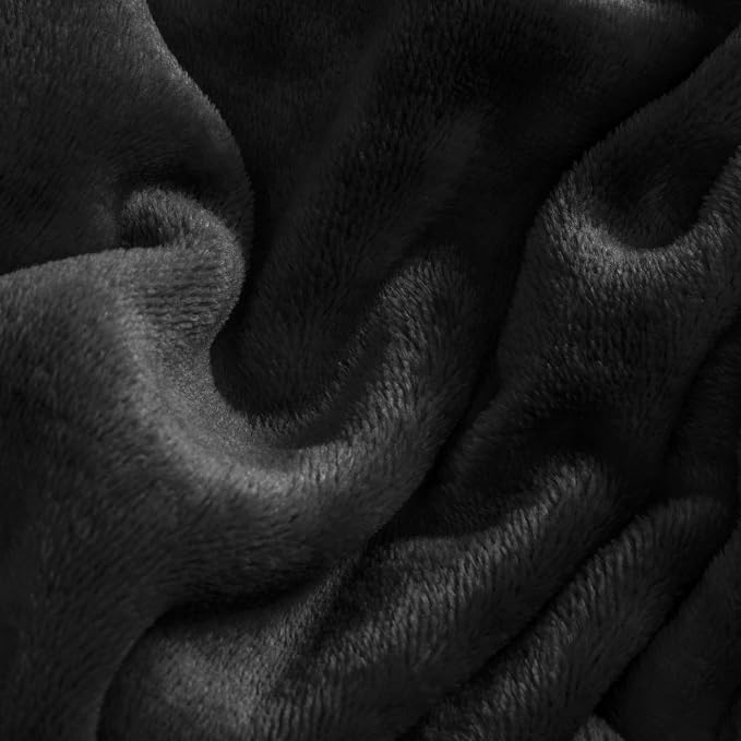 BEDELITE Flannel Sheets Full Size Black - Image 5