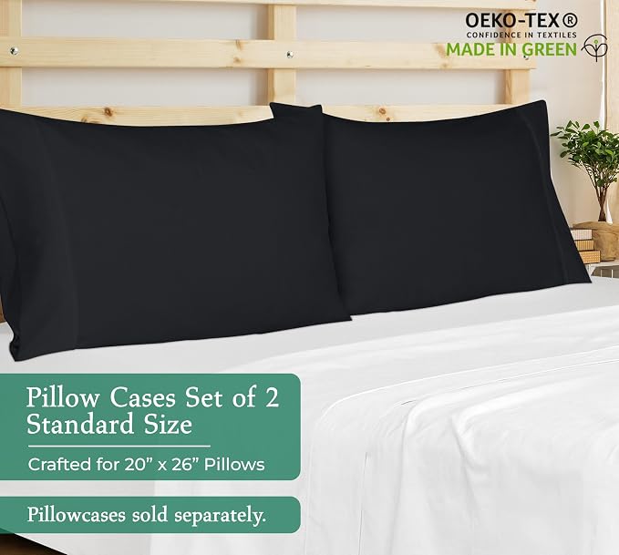 Royale Linens Standard Pillowcase Set of 2 - Image 2