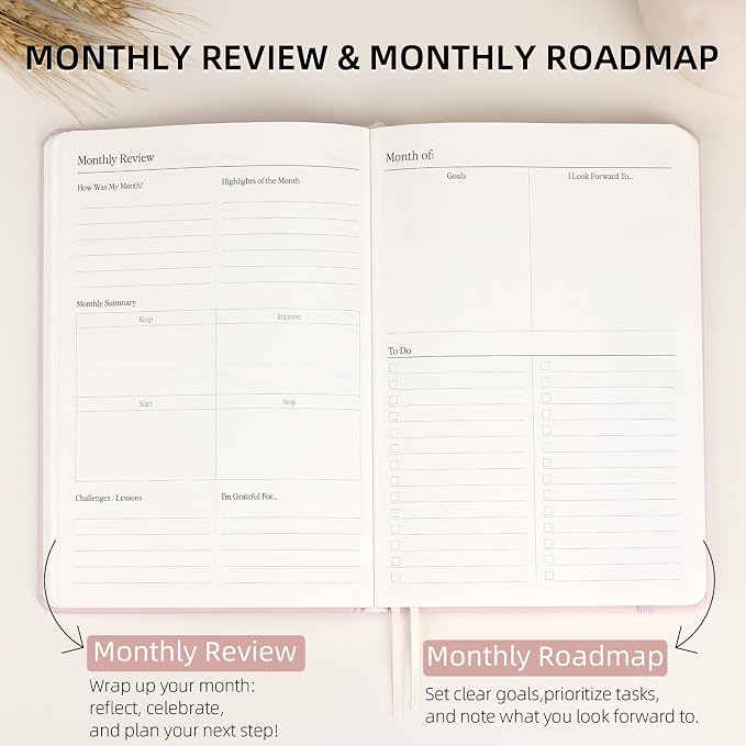 2026 Planner - Undated Monthly, Weekly & Daily Planner - Image 5