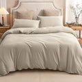 PURE ERA Jersey Knit Duvet Cover Set 100% T-Shirt Cotton Super Soft Comfy 3pc by PUREERA