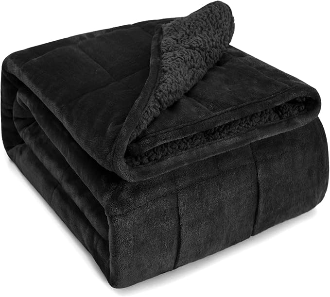 Sivio Sherpa Fleece Weighted Blanket by Sivio