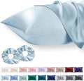 2 Pack Satin Pillowcase for Hair and Skin, Soft as Silk Pillowcases for Hair by Vielit