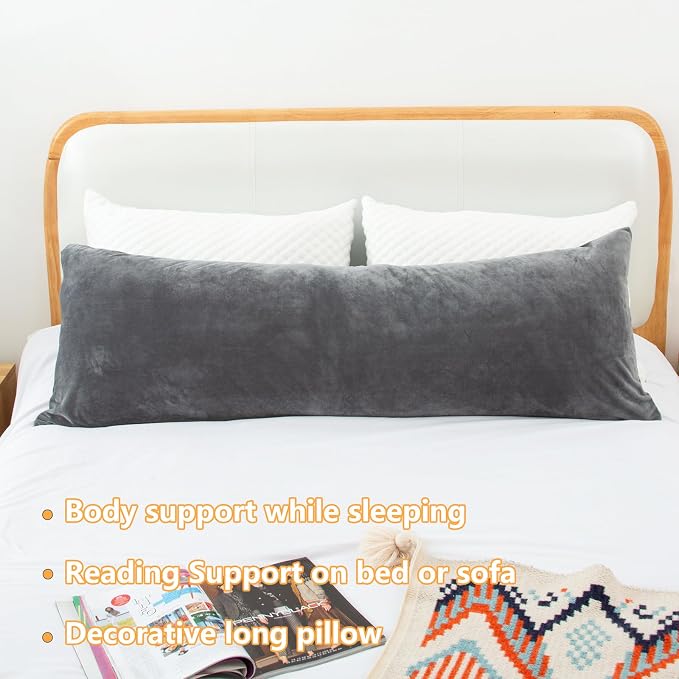 1 MIDDLE ONE Body Pillow, Memory Foam Body Pillows - Image 7