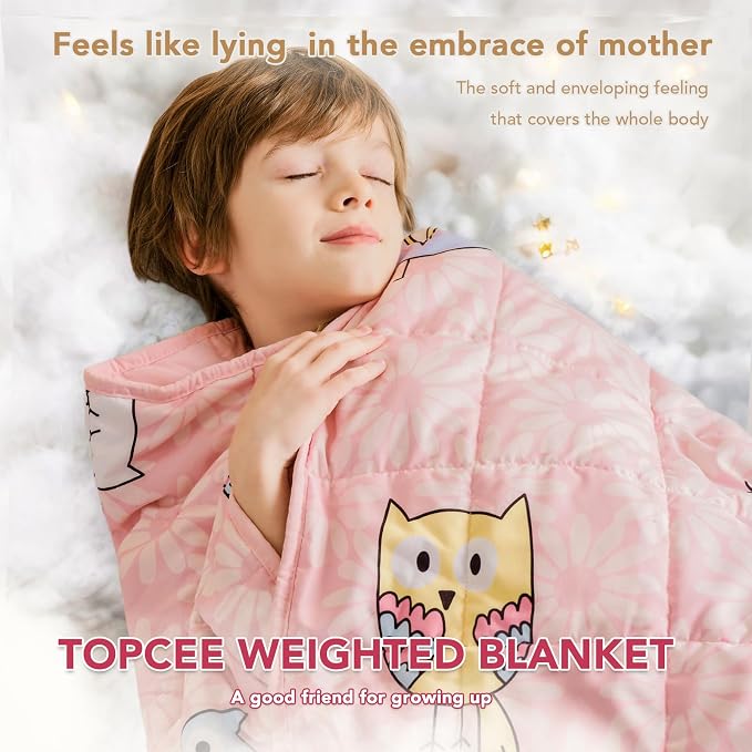 Topcee Weighted Blanket Cooling Throw Heavy Blanket - Image 3