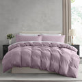 Nestl Dusty Purple California King Duvet Cover Sets by Nestl