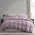 Nestl Dusty Purple Duvet Cover King Size by Nestl