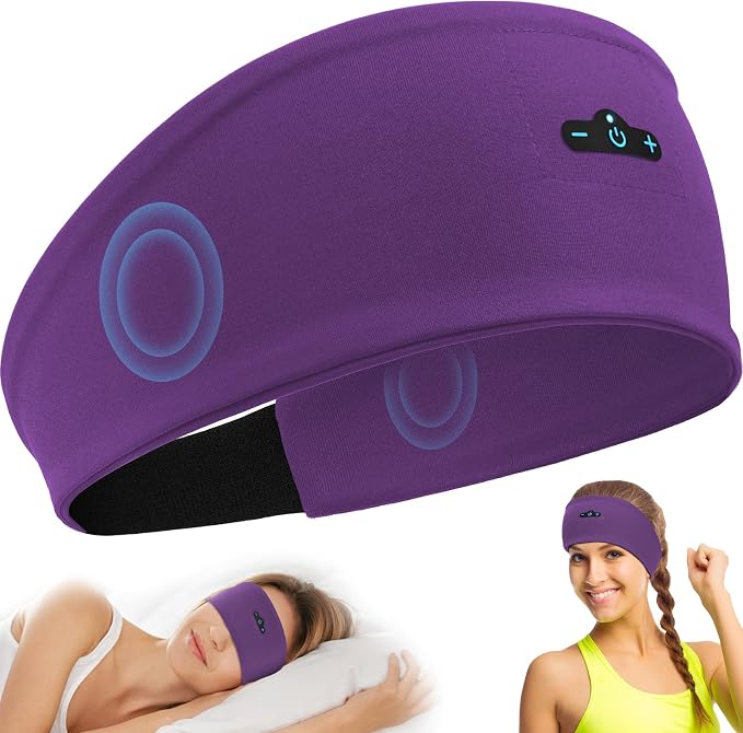 Sleep Headphones Bluetooth Headband by TOPIEI