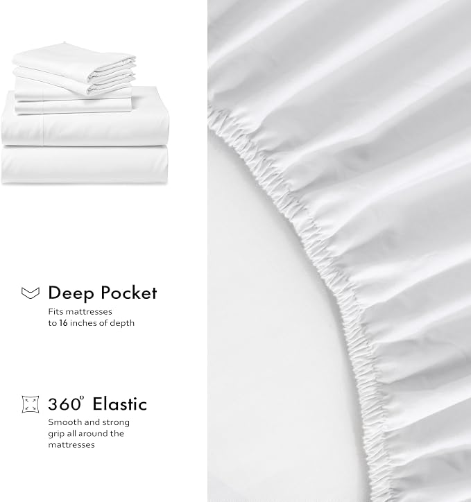 RUVANTI 4 Pcs Cotton Sheets - Image 6